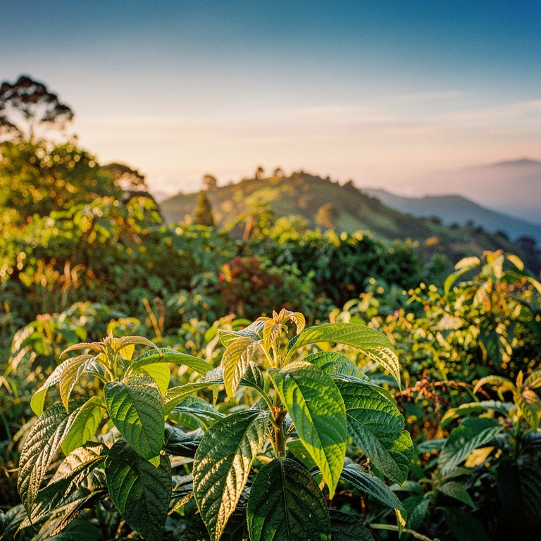 Coca plant leaves in bright morning sunshine, sharp green de... | ShopAyahuascaRetreats