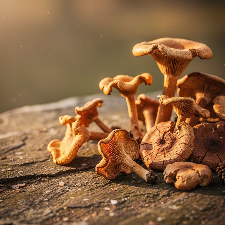 A still life of various dried Psilocybe mushroom specimens a... | ShopAyahuascaRetreats