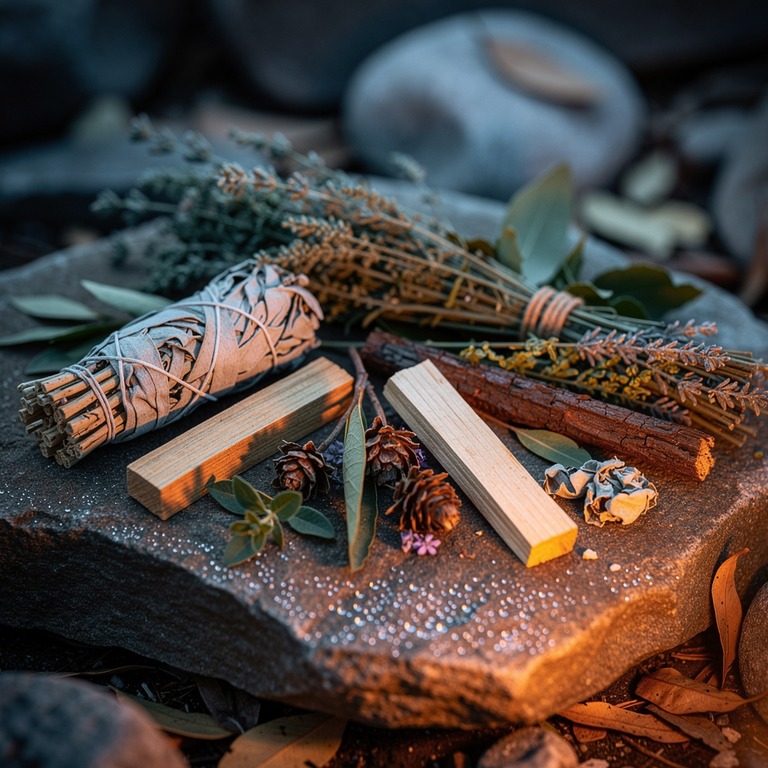 A still life of various plant-medicine botanicals, including... | ShopAyahuascaRetreats