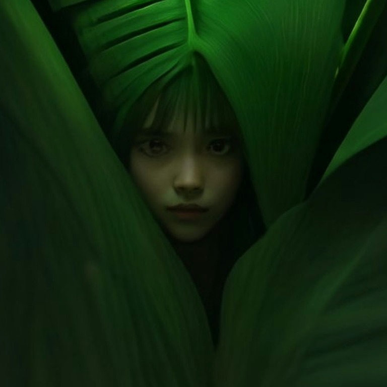 Jungle path lined with giant philodendron leaves and ferns | ShopAyahuascaRetreats